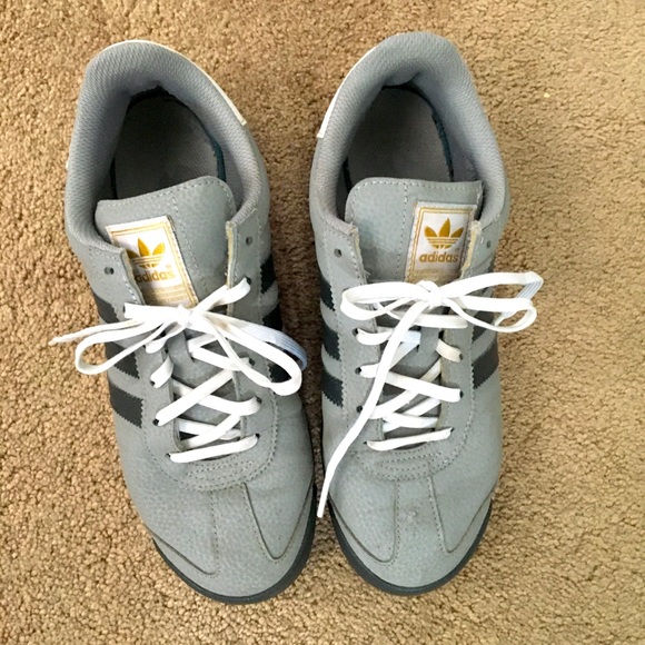 adidas Gray and Black Women's Sneakers - Picture 2 of 9